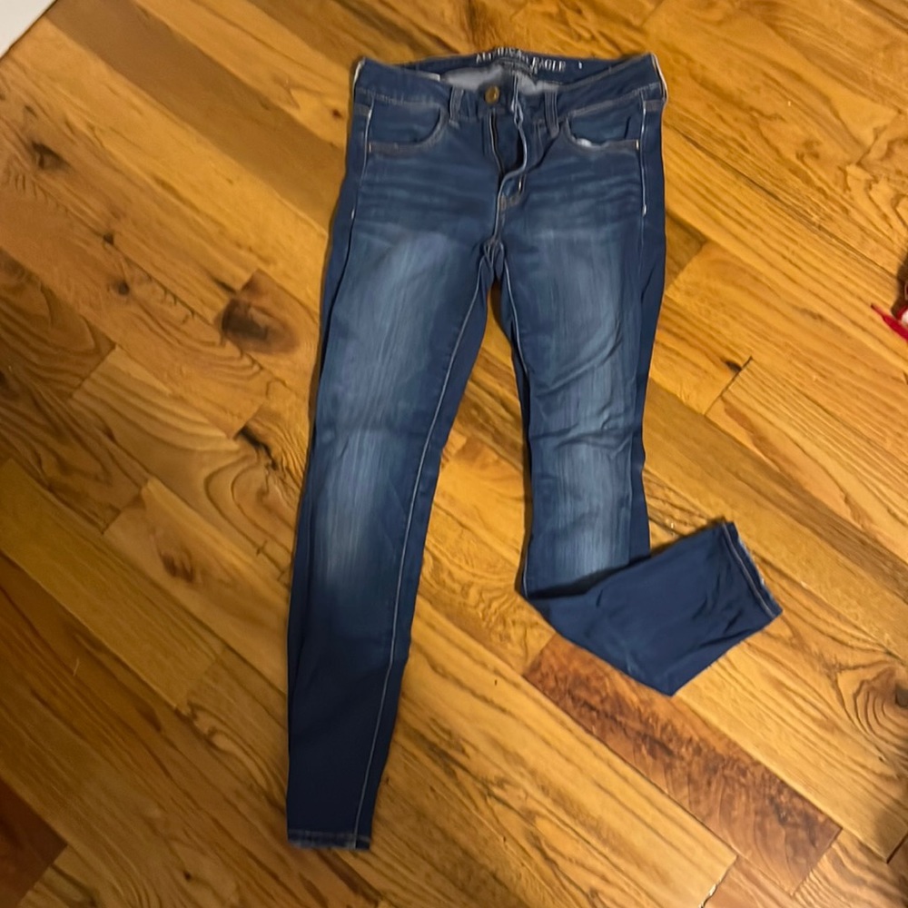 american eagle jeans “short”, size 4